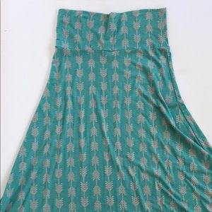 Lularoe maxi skirt-Large